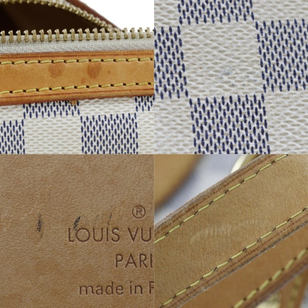 LOUIS VUITTON Shoulder Bag N42220 Damier Azur Canvas white Stresa PM | AlmaBagz - Image 5