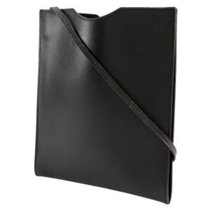 HERMES Shoulder Bag Calfskin black Pochette Omenitu unisex(Unisex) Used | AlmaBagz