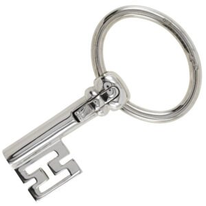HERMES key ring Ag800 Silver key motif Curiotite | AlmaBagz