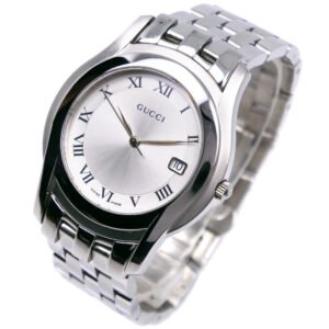 GUCCI Watches Quartz 5500M Stainless Steel Silver G class Silver dial mens Used | AlmaBagz