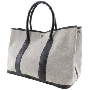 HERMES Tote Bag Tower ash gray Garden party 36 PM | AlmaBagz