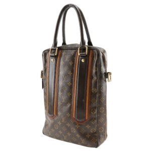 LOUIS VUITTON Handbag M95529 Monogram canvas Brown Monogram Bekia Porto Document Vertical mens Used | AlmaBagz