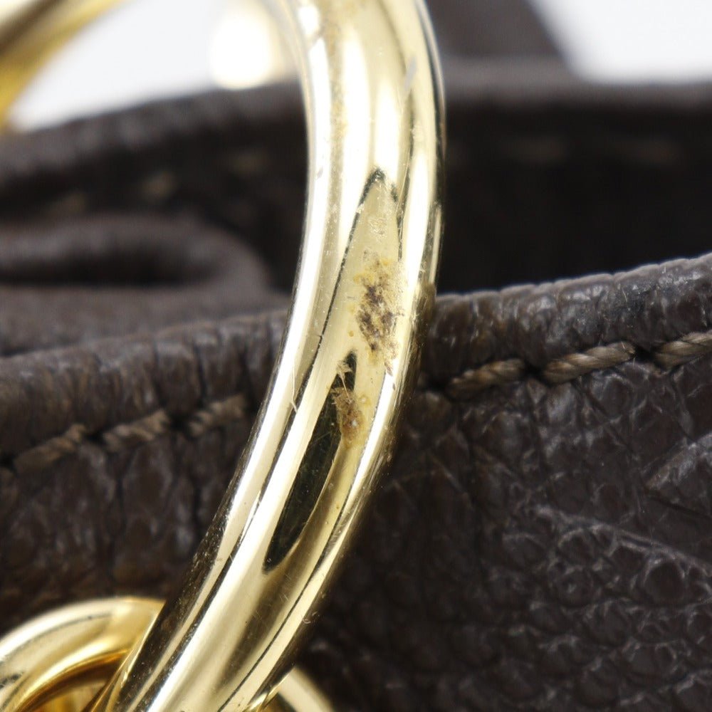 LOUIS VUITTON Shoulder Bag M40809 Monogram Ann Platt Brown 2WAY Metis Women Used | AlmaBagz - Image 8