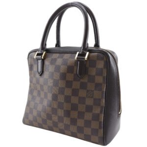 LOUIS VUITTON Handbag N51155 Damier canvas Brown Triana Women Used | AlmaBagz