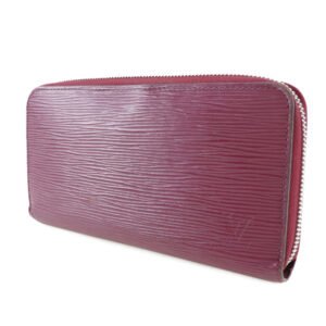 LOUIS VUITTON Long Wallet Purse Epi Leather Red Zippy wallet Women Used | AlmaBagz