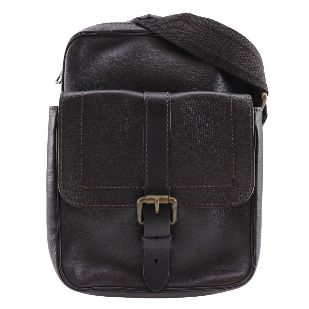 LOUIS VUITTON Shoulder Bag M92534 leather Brown Utah Irokuwa | AlmaBagz - Image 14