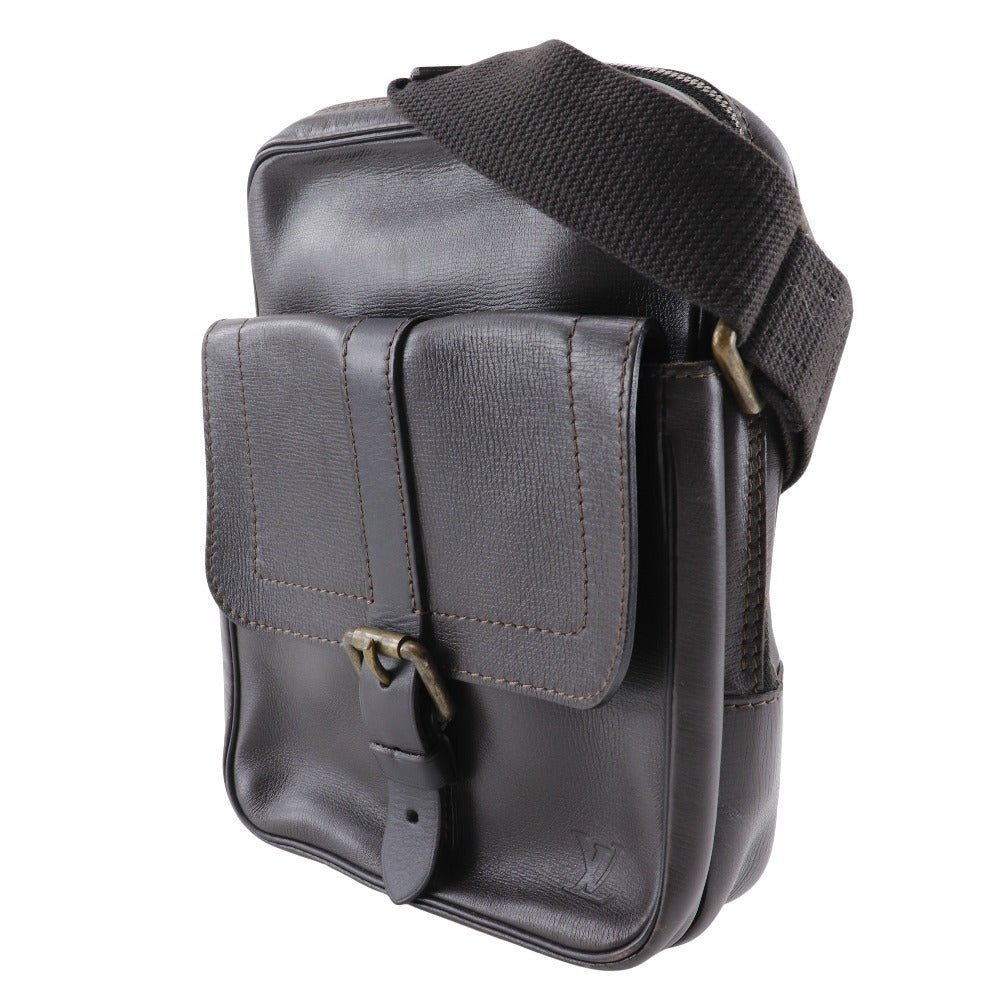 LOUIS VUITTON Shoulder Bag M92534 leather Brown Utah Irokuwa | AlmaBagz