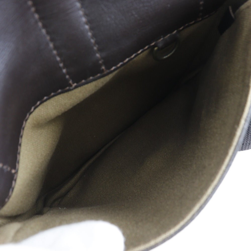 LOUIS VUITTON Shoulder Bag M92534 leather Brown Utah Irokuwa | AlmaBagz - Image 8