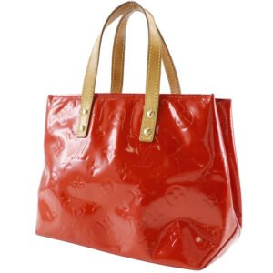 LOUIS VUITTON Handbag M91088 Monogram Vernis Red Lead PM | AlmaBagz