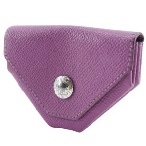HERMES Coin case Epsom purple Revan Cattle | AlmaBagz