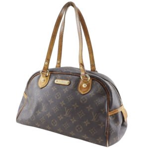 LOUIS VUITTON Shoulder Bag M95565 Monogram canvas Brown Montorgueil PM | AlmaBagz
