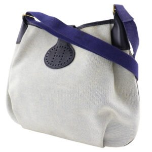 HERMES Shoulder Bag Tower ash Gray / navy Rodeo | AlmaBagz