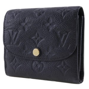 LOUIS VUITTON Bifold Wallet M64148 Monogram Ann Platt black Portefeuille Arianne | AlmaBagz
