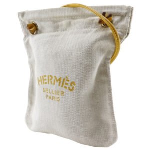 HERMES Shoulder Bag Towal chevron natural Sac Aline 2PM Women Used | AlmaBagz