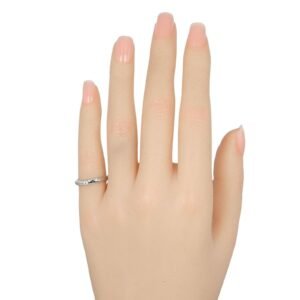 GUCCI Ring K18 White Gold, Diamond Silver Diamantissima Women 7 Used | AlmaBagz