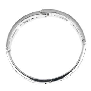 GUCCI bracelet Silver925 Silver Circumference of Wristaround6.7" G logo link Women Used | AlmaBagz