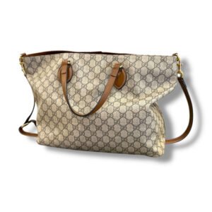 Gucci GG Supreme Embroidered Tote | AlmaBagz