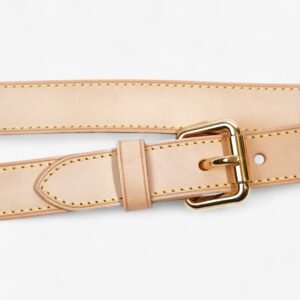 Louis Vuitton Adjustable Shoulder Strap Raw Leather Vachetta Leather | AlmaBagz