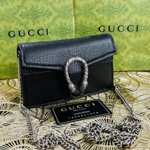 Gucci Authentic Women's Bag with Brand Box (Black) | AlmaBagz