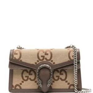 Gucci Dionysus Canvas Mini Cross Body Bag For Women (Beige) | AlmaBagz