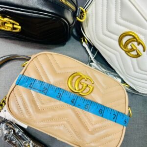 Gucci Marmont Soft Premium Quality Bag for Women (Beige) | AlmaBagz