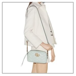 Gucci Marmont Soft Premium Quality Bag for Women (White) | AlmaBagz