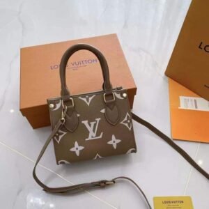 Louis Vuitton On the Go Women's Bag – Timeless Luxury and Versatility (Brown 1) | AlmaBagz