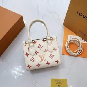 Louis Vuitton On the Go Women's Bag – Timeless Luxury and Versatility (White) | AlmaBagz