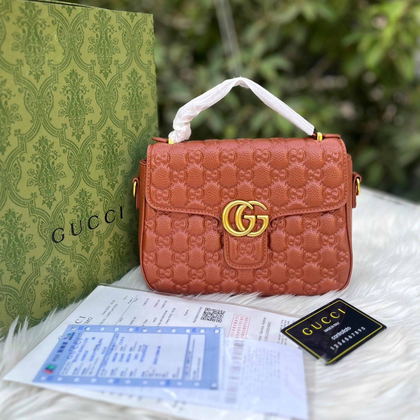 GUCCI Crossbody Bag – Luxury Redefined for the Modern Woman (brown) | AlmaBagz