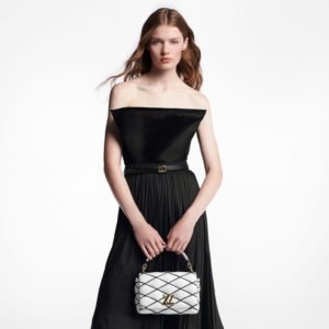 Louis Vuitton GO-14 MM Handbag – LV New Logo Edition (white) | AlmaBagz