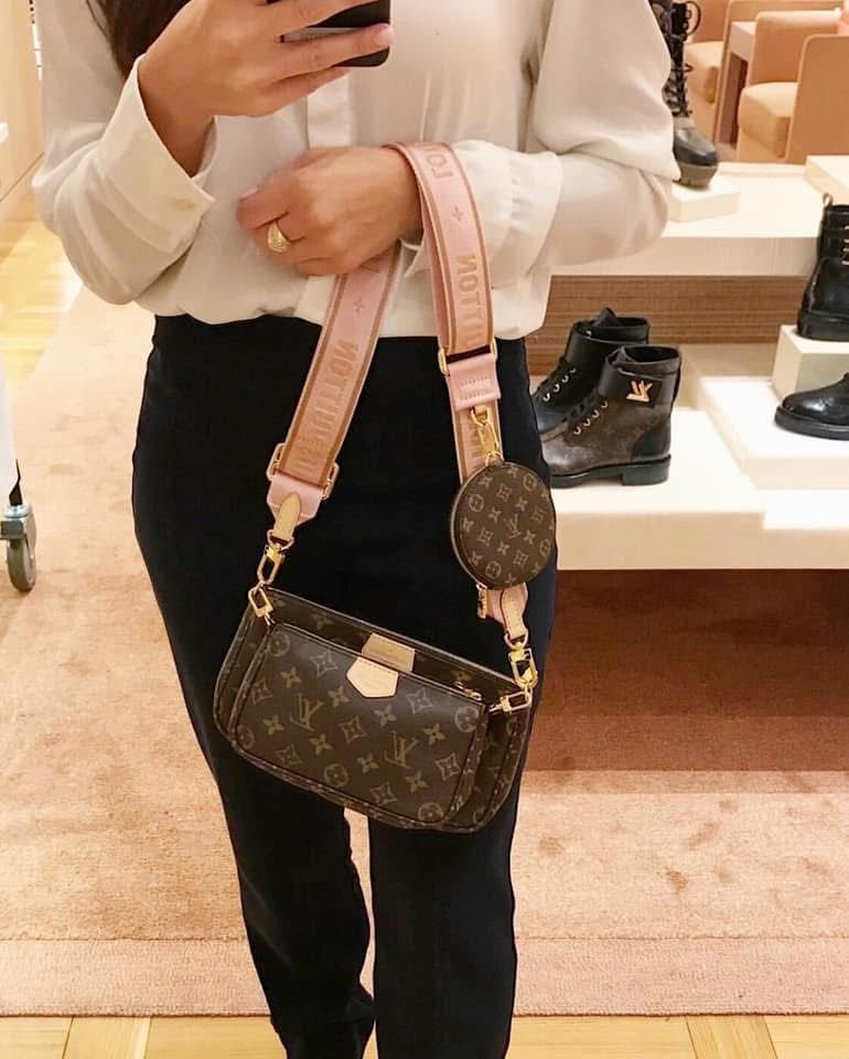 Louis Vuitton Pochette 3-Piece Set with Brand Zipper, Tag, Card, Invoice & Box | AlmaBagz - Image 6