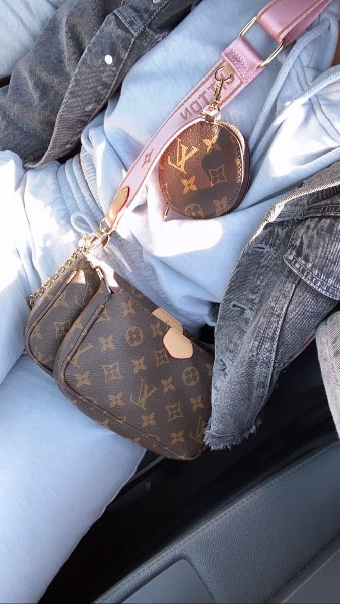 Louis Vuitton Pochette 3-Piece Set with Brand Zipper, Tag, Card, Invoice & Box | AlmaBagz - Image 2