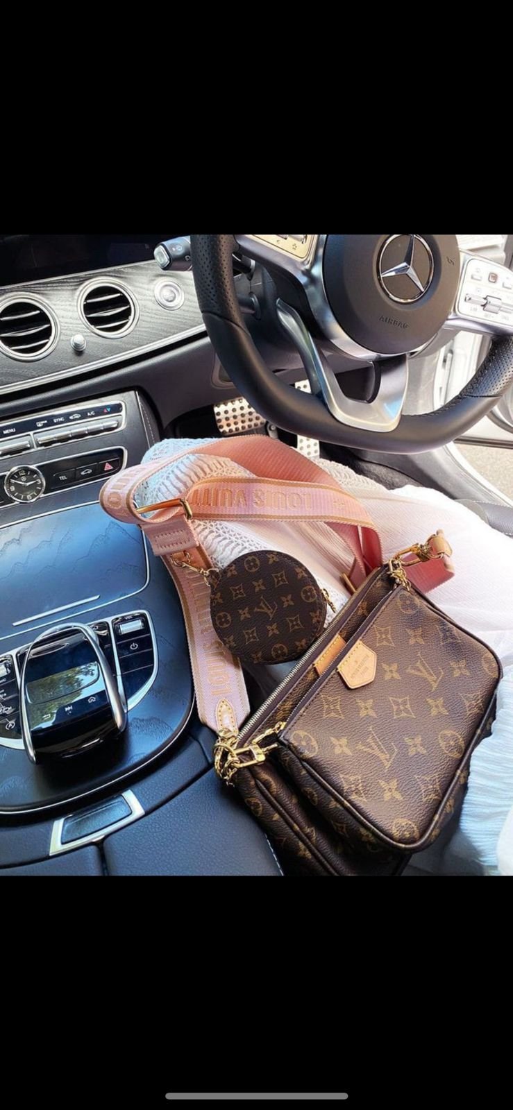 Louis Vuitton Pochette 3-Piece Set with Brand Zipper, Tag, Card, Invoice & Box | AlmaBagz - Image 5