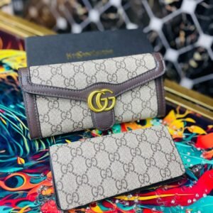 Gucci Wallet - New Model (brown) | AlmaBagz