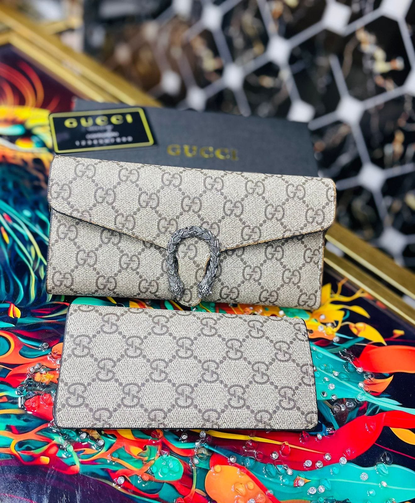 Gucci Wallet - New Model (black 2) | AlmaBagz