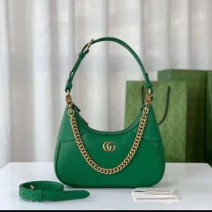 Gucci High-Quality Women Bag – Stylish Crossbody with Brand Accessories (Green) | AlmaBagz