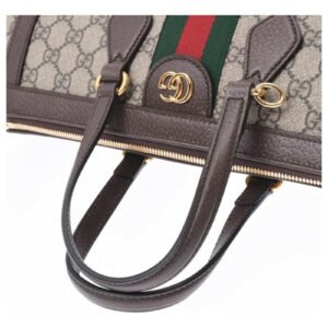 Gucci Women Handbag – Premium Quality with Complete Branded Accessories  (Brown) | AlmaBagz