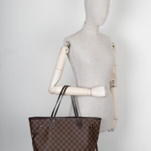 LOUIS VUITTON Neverfull MM Damier Ebene | AlmaBagz