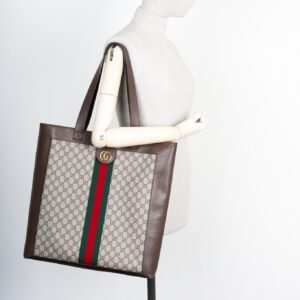 GUCCI Ophidia Soft GG Supreme Large Tote | AlmaBagz