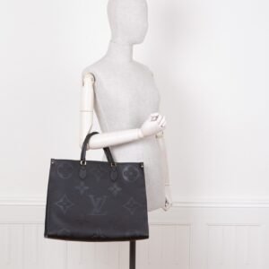 LOUIS VUITTON OnTheGo GM MNG Black 2020 | AlmaBagz
