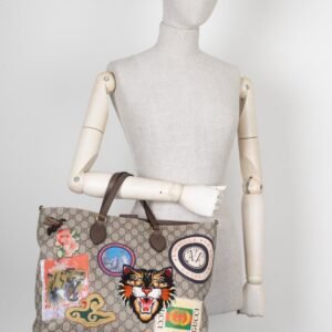 GUCCI Convertible Tote Bag GG Supreme | AlmaBagz