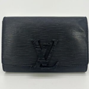 Louis Vuitton Black Epi Louise Strap PM Bag | AlmaBagz