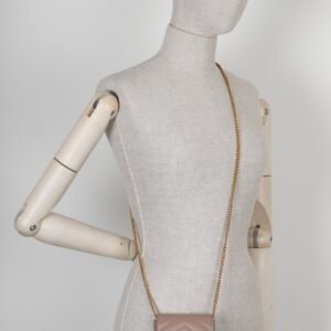 GUCCI Mini Marmont Quilted Crossbody Bag Nude | AlmaBagz