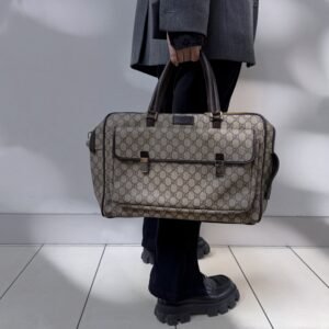 Gucci Unisex Brown Monogram Bag TWS | AlmaBagz