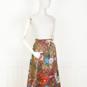 GUCCI GG Flora Skirt | AlmaBagz
