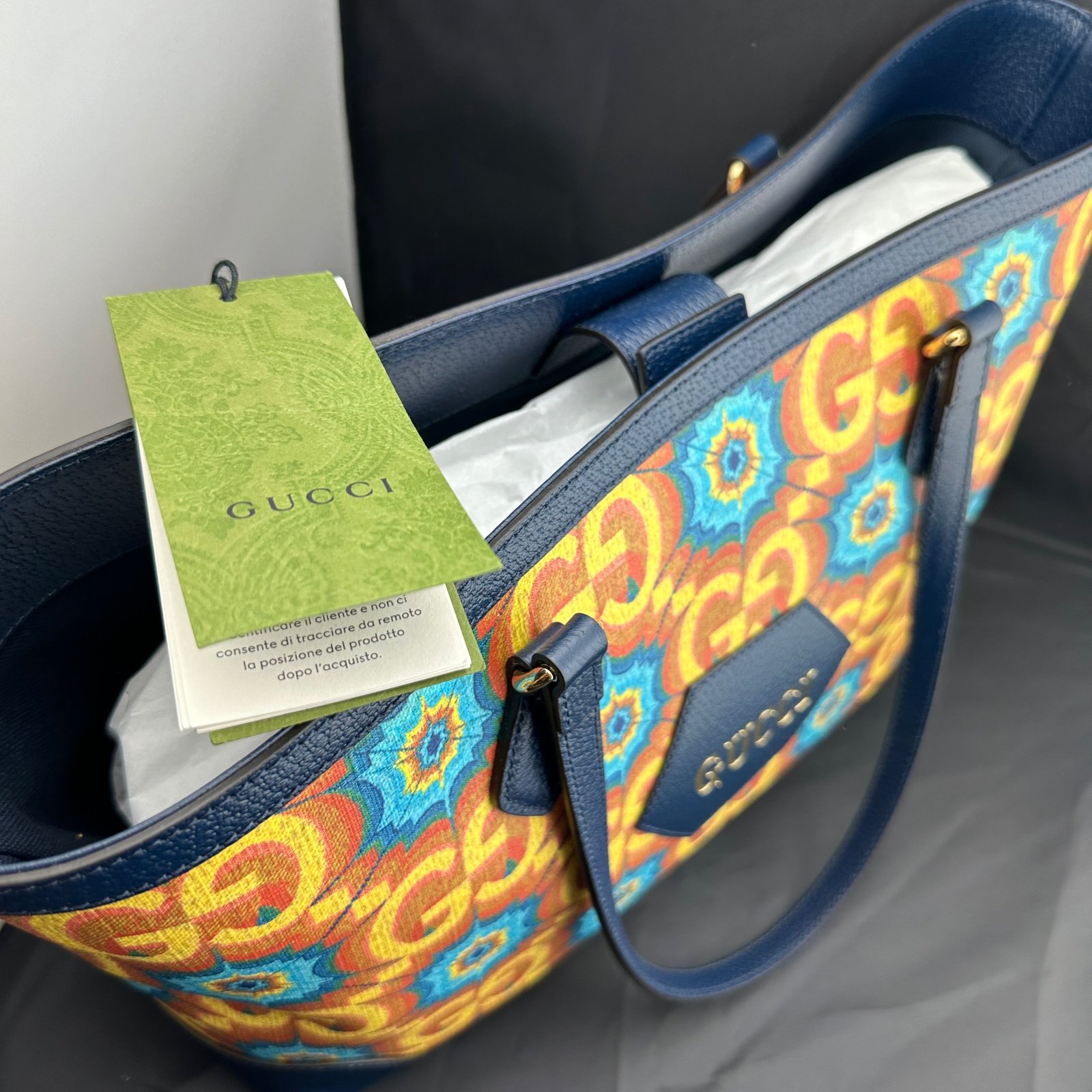 Gucci 100 Ophidia Medium Tote Bag | AlmaBagz - Image 19