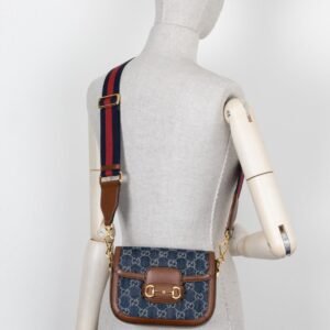GUCCI 1955 Horsebit Crossbody Bag Supreme | AlmaBagz