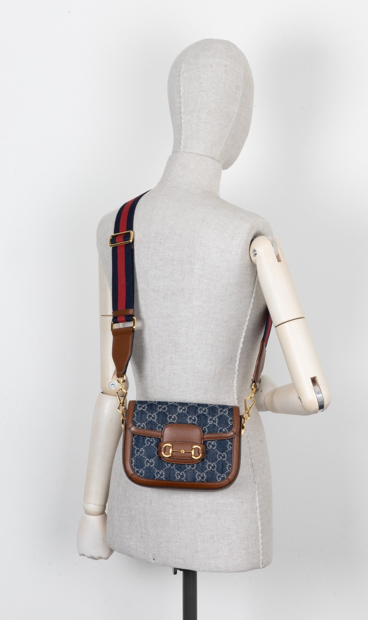 GUCCI 1955 Horsebit Crossbody Bag Supreme | AlmaBagz