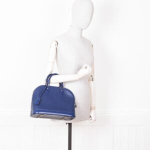 LOUIS VUITTON Alma PM Epi Indigo | AlmaBagz