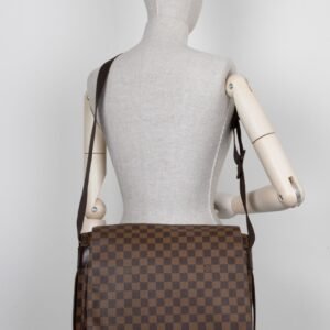 LOUIS VUITTON Bastille Messenger Bag Damier Ebene | AlmaBagz
